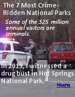 The article missed Hot Springs National Park in Arkansas, where I was staying in 2019 and witnessed a drug bust right in the campground. A common event there, according to the Ranger.
